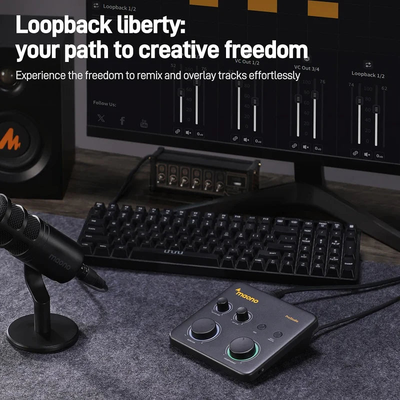 خلاط مكتبي تناظري HPA M822FX، 5 قنوات، 8 مداخل، تأثيرات مدمجة 100 إعداد مسبق. AUX 1 ومدخل إرجاع (ستيريو)