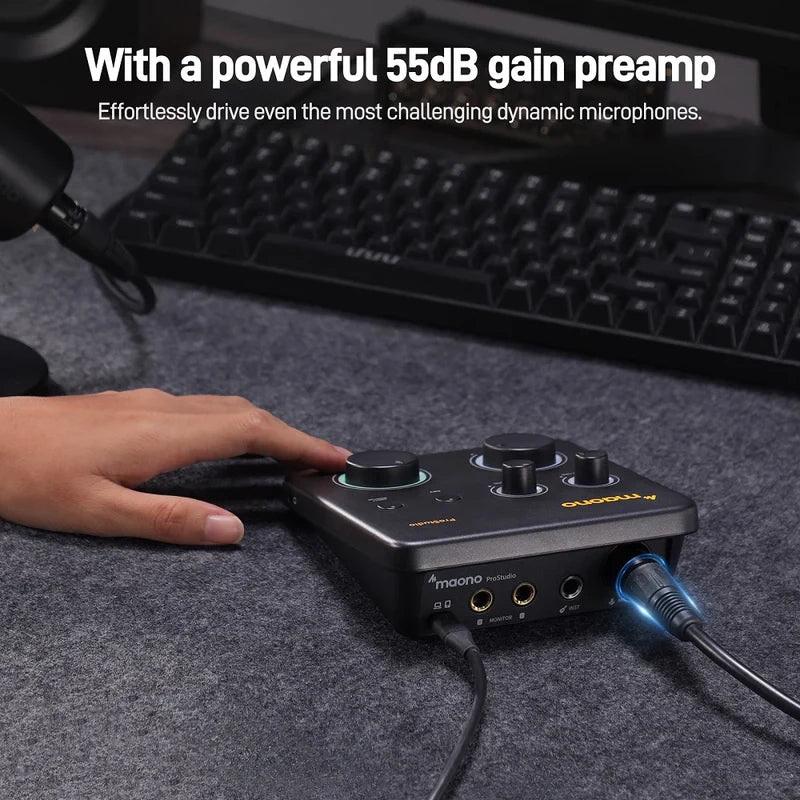 خلاط مكتبي تناظري HPA M822FX، 5 قنوات، 8 مداخل، تأثيرات مدمجة 100 إعداد مسبق. AUX 1 ومدخل إرجاع (ستيريو)