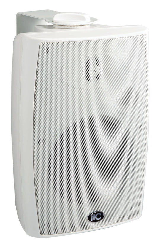 ITC T-774H/T-774HW White/Black 4" Wall Mount Speaker with power tap - DECIBEL