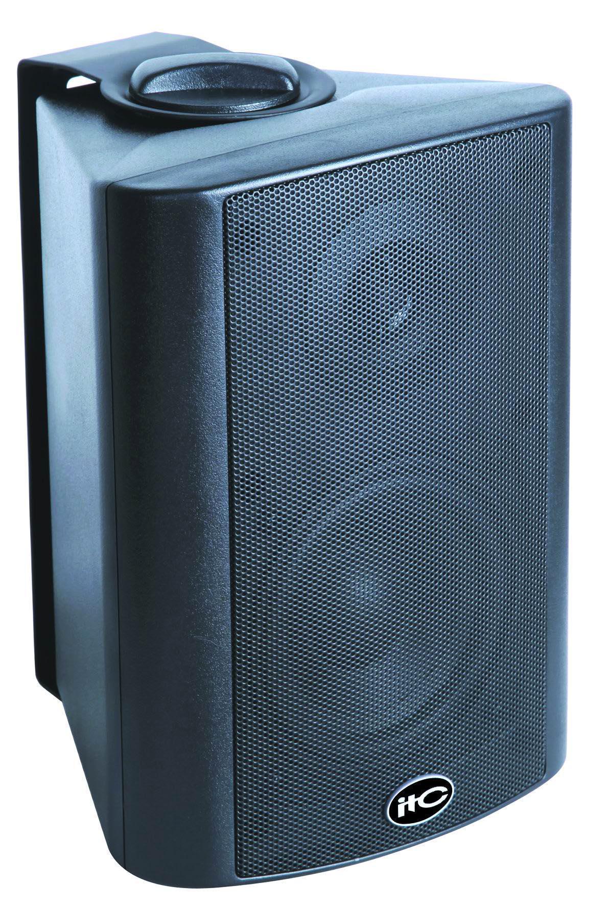 ITC T-776/T-776W White/Black 6" Wall Mount Speaker - DECIBEL